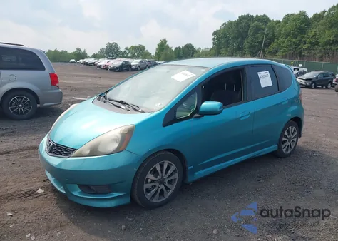 2012 Honda Fit Sport из США, поврежденный, VIN JHMGE8H58CC040018